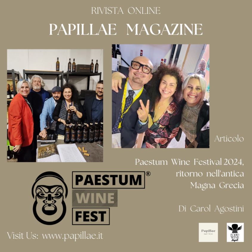 Paestum Wine Festival 2024, ritorno nell’antica Magna Grecia