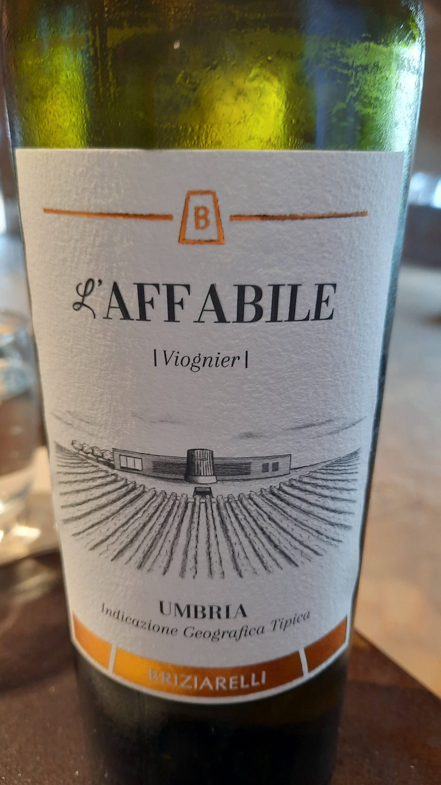 L' Affabile Umbria Bianco Igt 2023, articolo: Montefalco Sagrantino DOCG e non solo, autentico giugno 2024, foto dell'autore