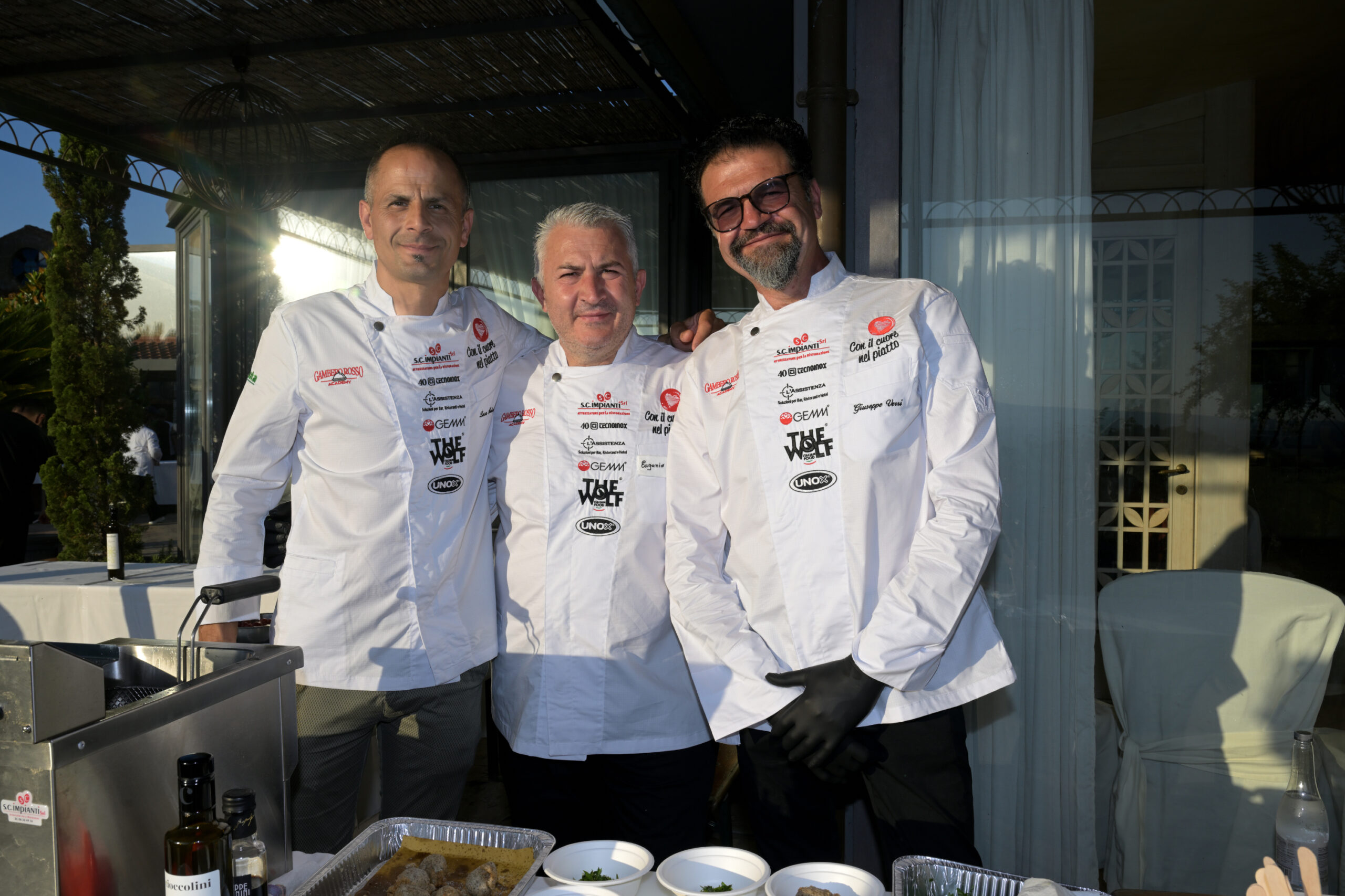 Con il Cuore nel Piatto 2024, magico evento benefico, Ph di Salvatore Arnone, Chef Luca Malacrida, Chef Giuseppe Verri