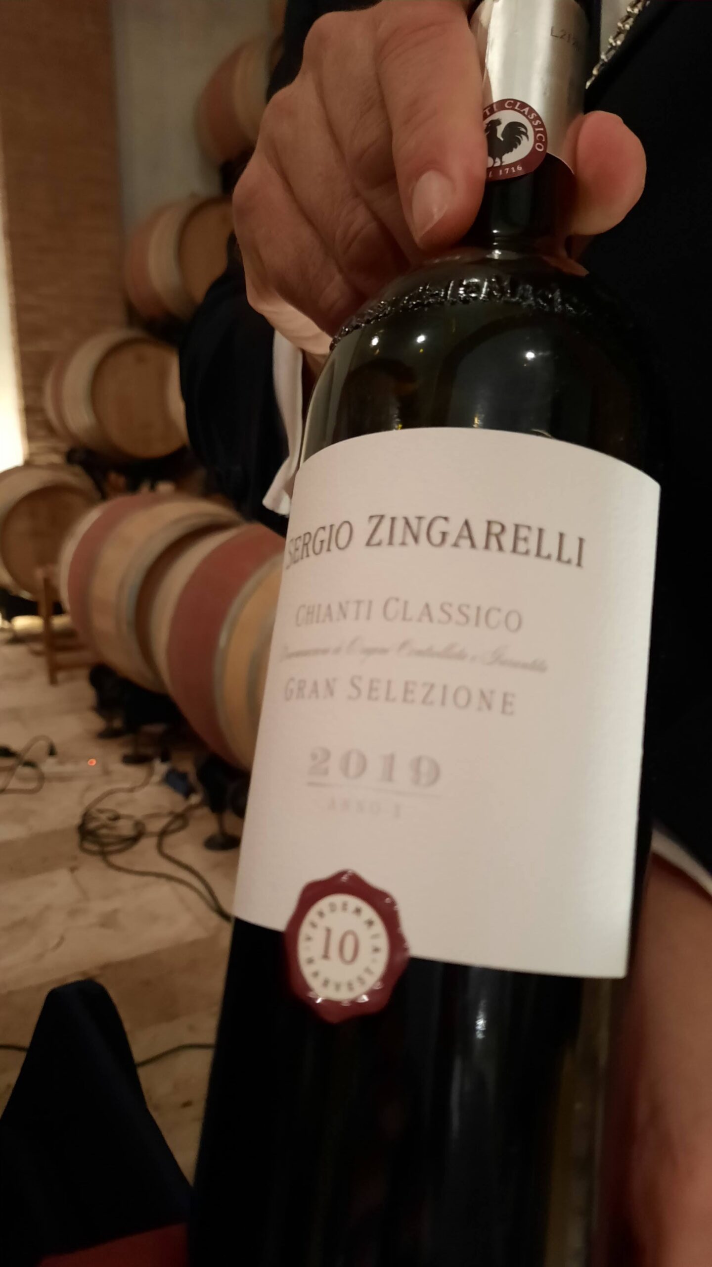 Chianti Classico Gran Selezione Sergio Zingarelli 2019 Rocca delle Macie, foto dell'autore