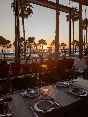 Ristorante Bujar e la Kantina Balaj 2024, sublime assaggio, foto dell'autrice, paesaggio