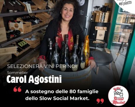 Carol Agostini sommelier di Con il Cuore nel Piatto, articolo: Slow Social Market 2024, una serata completamente gustosa