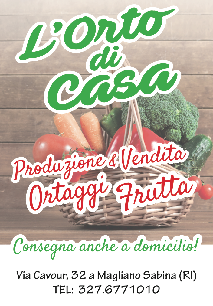 L'orto di Casa: eccellenza ortofrutticola a km0 2025, logo aziendale