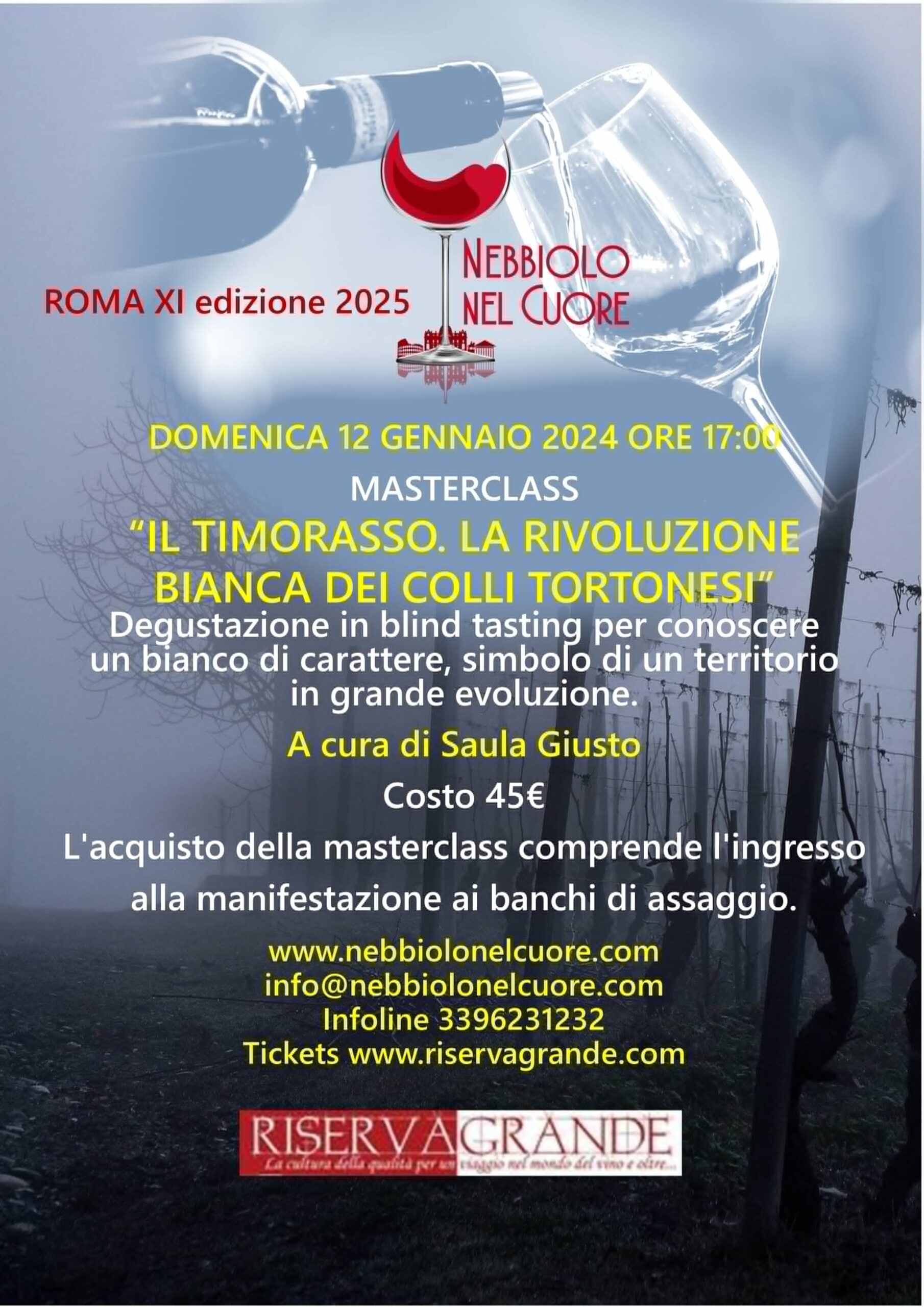 Nebbiolo Nel Cuore 2025: Esclusivo evento tematico a Roma, foto da comunicato stampa